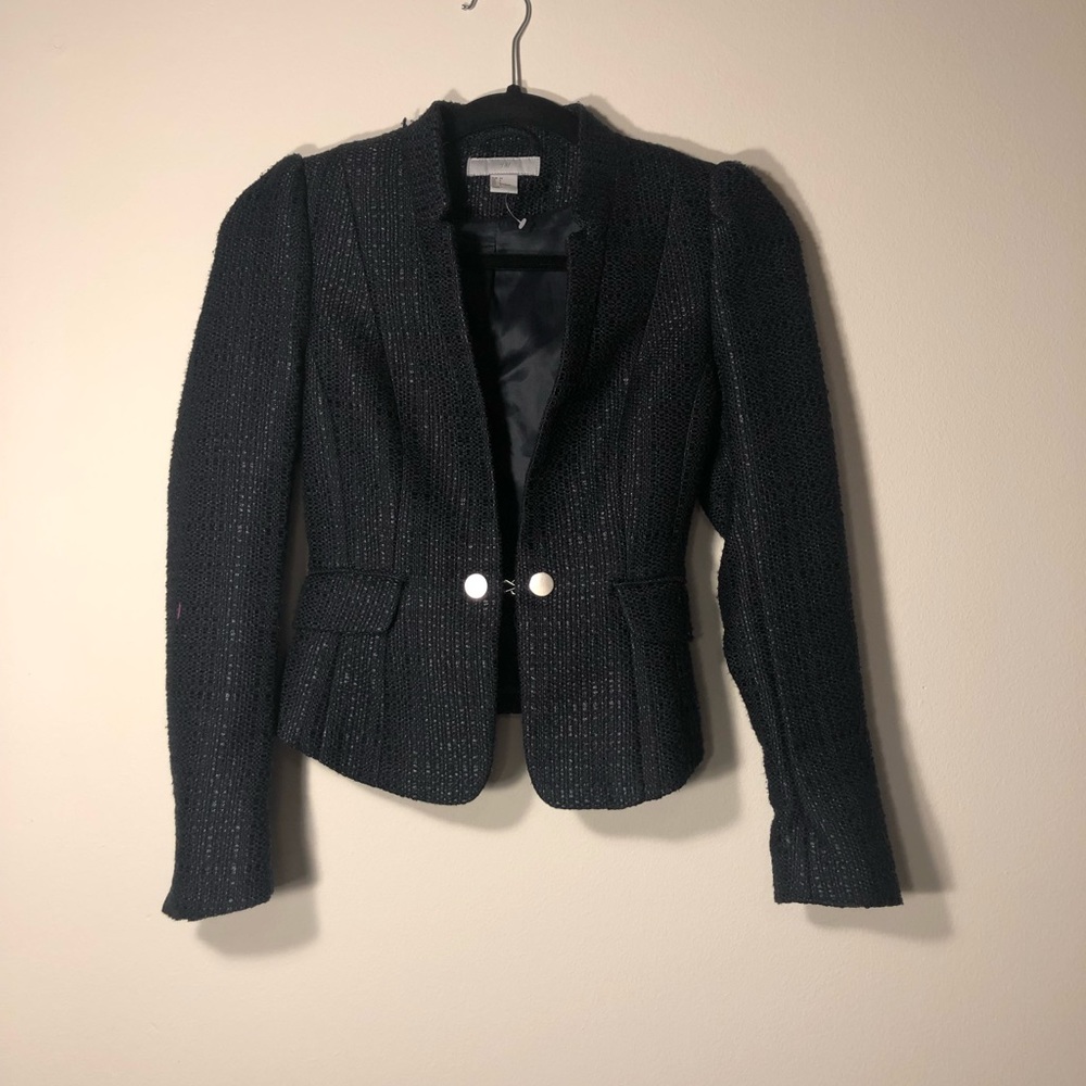 Navy blue blazer